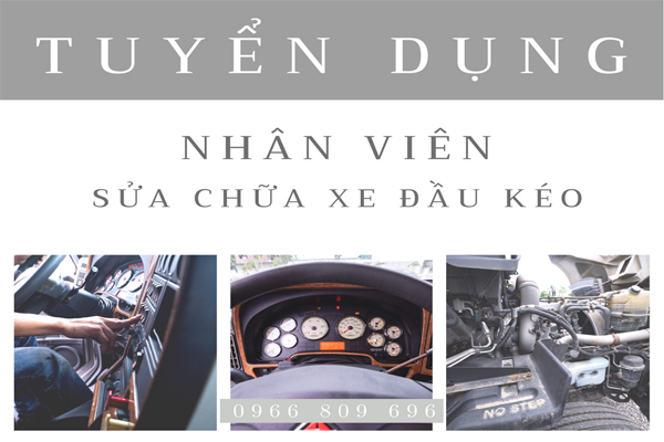 TUYỂN NHÂN VIÊN SỬA CHỮA ĐẦU KÉO MỸ TẠI HẢI PHÒNG