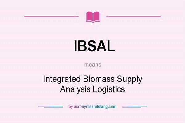 Mô hình IBSAL trong chuỗi cung ứng