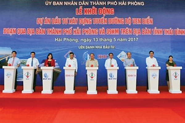 Hải Phòng, Thái Bình phối hợp thực hiện các dự án giao thông